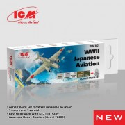 WWII Japanese Aviation Paint Set