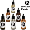 P3: Metallic Paints 18ml (в асортименті)