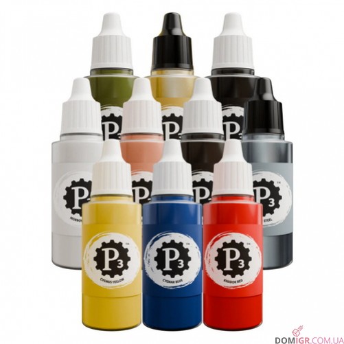 P3: Starter Set Dropper Bottle (10 paints)