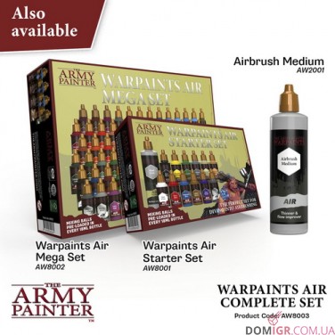 Купить Warpaints Air Complete Set Warpaints Air Complete Set