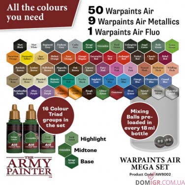 Warpaints Air Mega Set