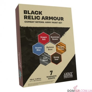 Combat Se7ens: Black Relic Armour