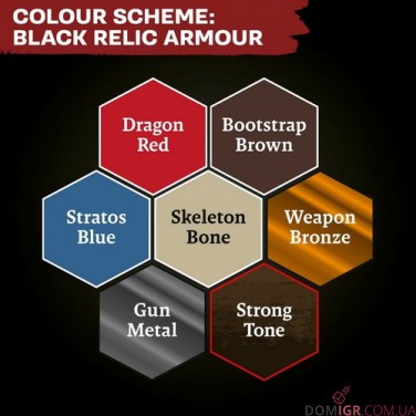 Combat Se7ens: Black Relic Armour