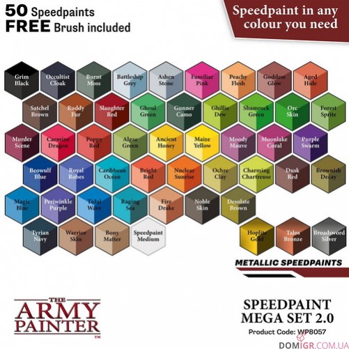 Warpaints Speedpaint Mega Set 2.0