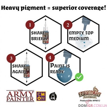 Купити Zombicide: Black Plague - Paint Set Zombicide: Black Plague - Paint Set