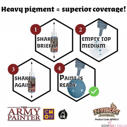 Zombicide: Black Plague - Paint Set
