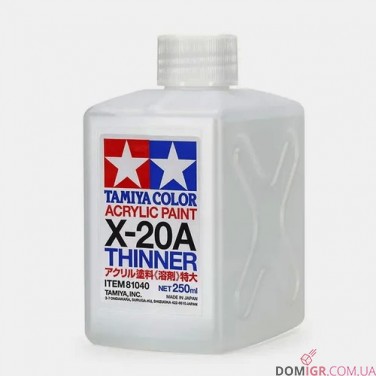Tamiya - X-20A Thinner 250 ml
