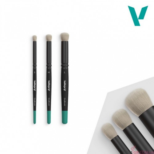 Vallejo Brushes - Dry Brush Set (B07990)