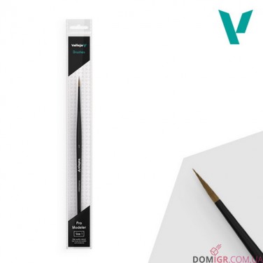 Купити Vallejo Brushes - Pro Modeler №1 (B01001) Vallejo Brushes - Pro Modeler №1 (B01001)