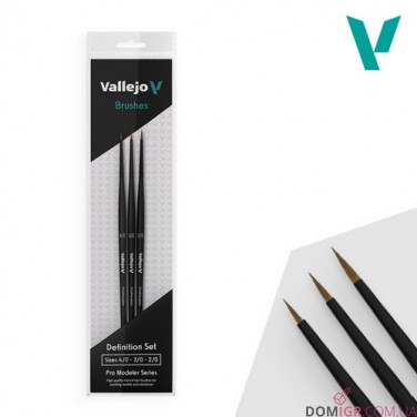 Купить Vallejo Brushes - Pro Modeler Definition Set (B01990) Vallejo Brushes - Pro Modeler Definition Set (B01990)