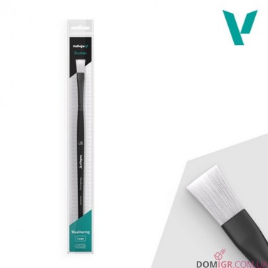 Vallejo Brushes - Weathering Flat Large (B09003)