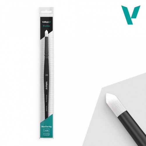 Vallejo Brushes - Weathering Round Large (B08003)