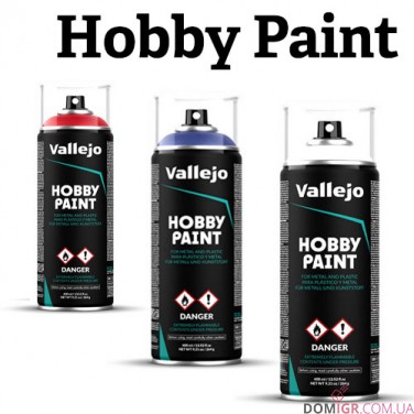 Hobby Paint (Spray Primer) 400 ml (в асcортименте)