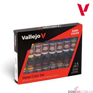 Game Color - Advanced 16 colors set 18 ml (72298)