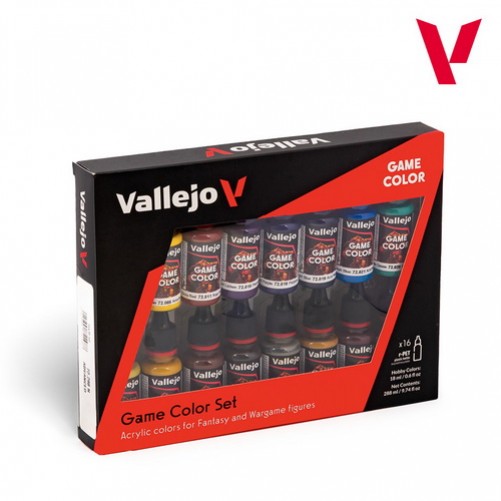 Game Color - Advanced 16 colors set 18 ml (72298)