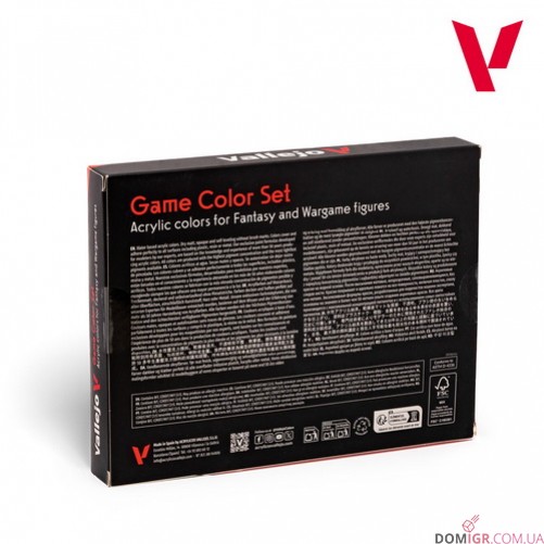 Game Color - Advanced 16 colors set 18 ml (72298)