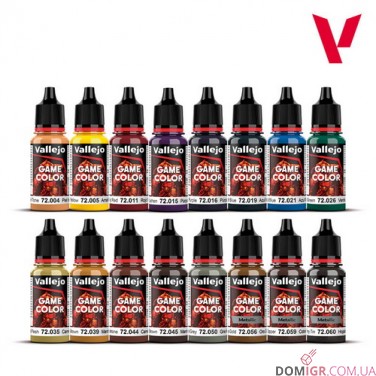 Game Color - Advanced 16 colors set 18 ml (72298)