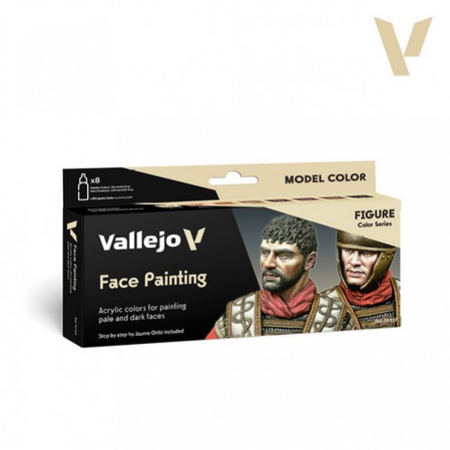 Model Color - Face Painting 8 colors set 18 ml (70119)