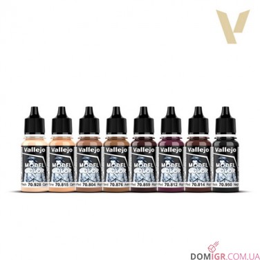 Model Color - Face Painting 8 colors set 18 ml (70119)