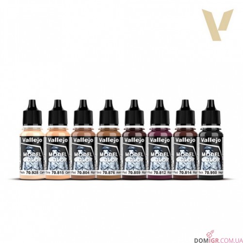 Model Color - Face Painting 8 colors set 18 ml (70119)