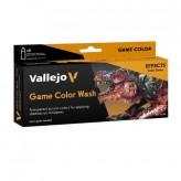Game Color - Wash 8 colors set 18 ml (72190) Купить Game Color - Wash 8 colors set 18 ml (72190) (Краски Vallejo)