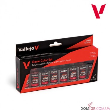 Game Color - Ink 8 colors set 18 ml (72296)