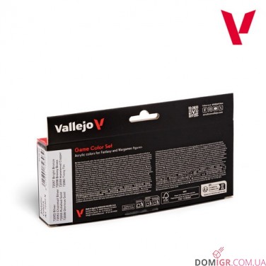 Game Color - Metallic 8 colors set 18 ml (72303)