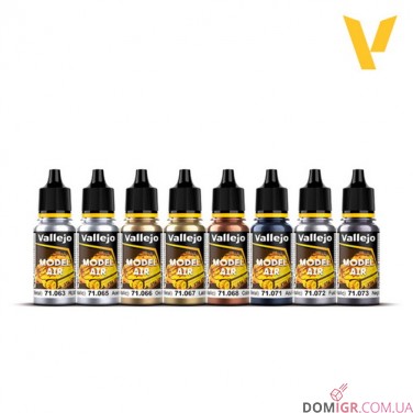 Model Air - Metallic Colors 8 colors set 18 ml (71176)