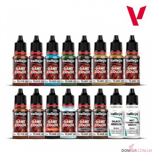 Game Color - Specialist 16 colors set 18 ml (72188)