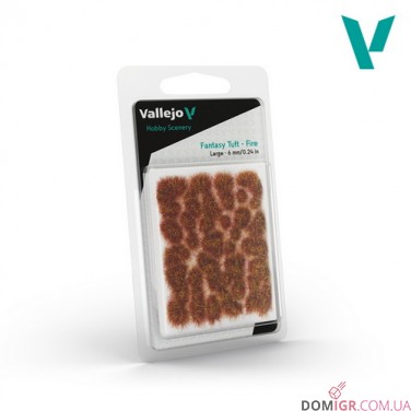 Vallejo Fantasy Tuft – Fire (Large: 6 mm)
