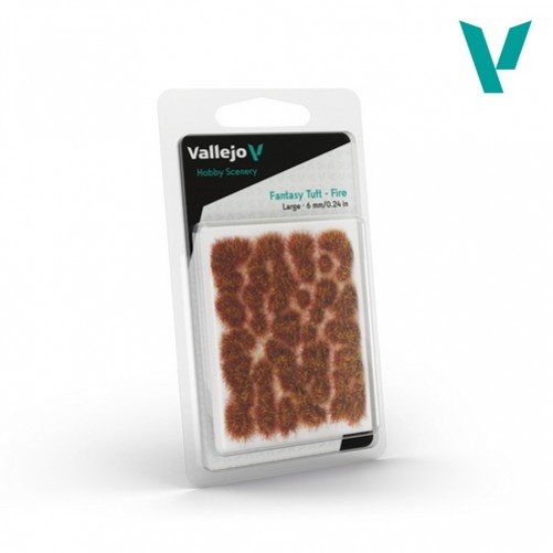 Vallejo Fantasy Tuft – Fire (Large: 6 mm)