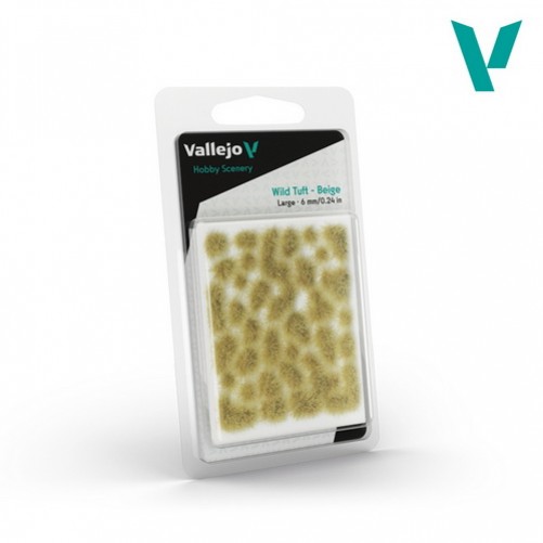 Vallejo Wild Tuft – Beige (Large: 6 mm)