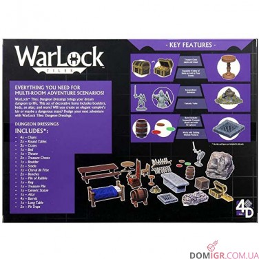 WarLock Tiles: Dungeon Dressings
