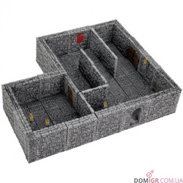 WarLock Tiles: Dungeon Tiles Set II - Full Height Stone Walls Expansion