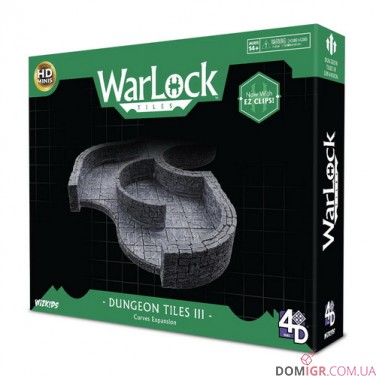 WarLock Tiles: Dungeon Tiles Set III - Curves