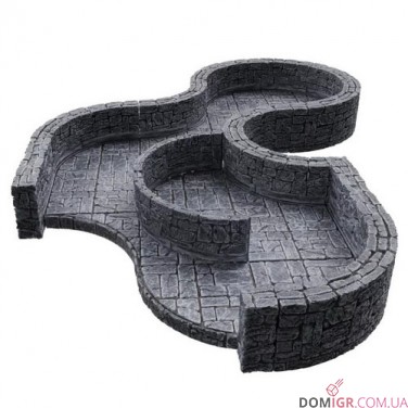 WarLock Tiles: Dungeon Tiles Set III - Curves