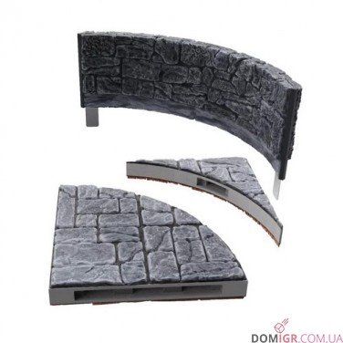 WarLock Tiles: Dungeon Tiles Set III - Curves
