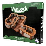 WarLock Tiles: Town & Village - 1 inch Angles & Curves Expansion