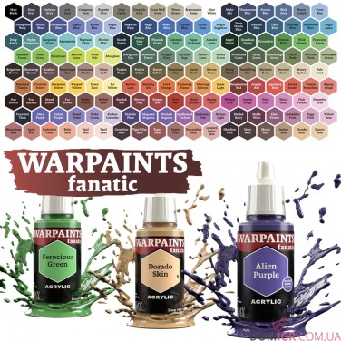 Warpaints Fanatic: Acrylics (в асортименті)