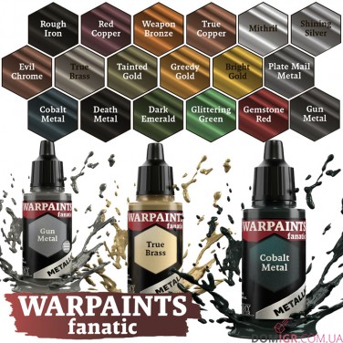 Warpaints Fanatic: Metallics (в асортименті)
