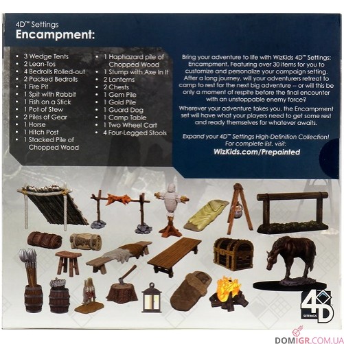 Wizkids 4D Settings: Encampment