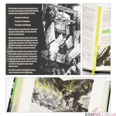 Книга «Ghazghkull Thraka: Prophet of the Waaagh! (Illustrated and Annotated Edition) (Hardback)»