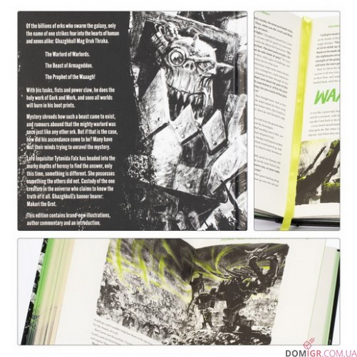 Книга «Ghazghkull Thraka: Prophet of the Waaagh! (Illustrated and Annotated Edition) (Hardback)»