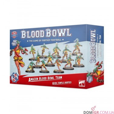 Amazon Blood Bowl Team – Kara Temple Harpies