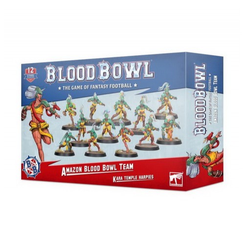 Amazon Blood Bowl Team – Kara Temple Harpies