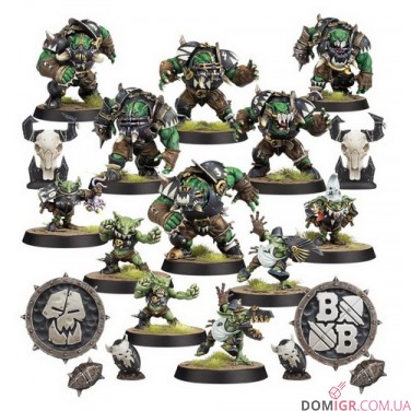 Black Orc Blood Bowl Team: The Thunder Valley Greenskins
