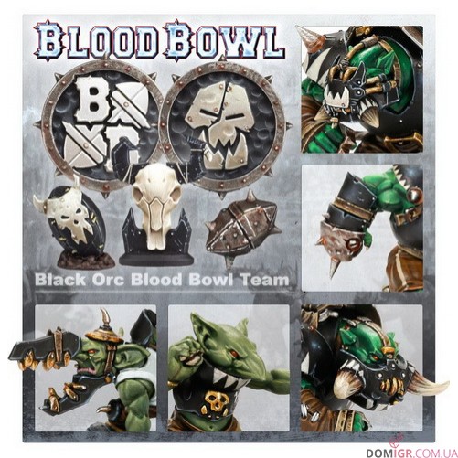 Black Orc Blood Bowl Team: The Thunder Valley Greenskins