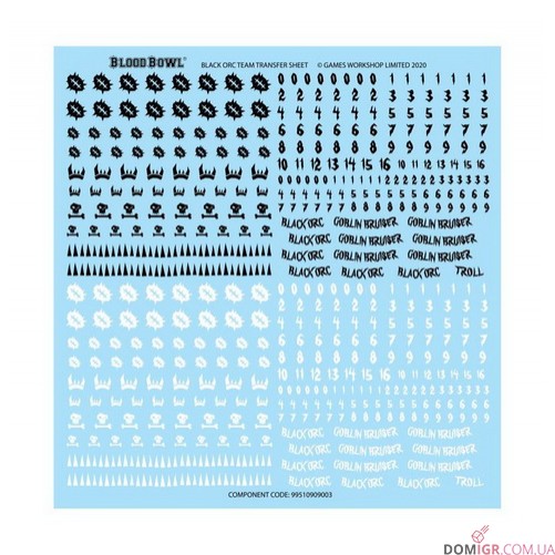 Black Orc Blood Bowl Team: The Thunder Valley Greenskins