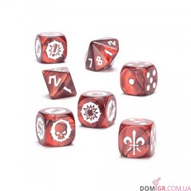Купить Bretonnian Team Dice Set Bretonnian Team Dice Set