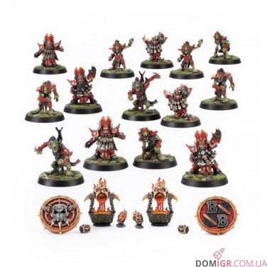 Chaos Dwarf Blood Bowl Team – The Zharr-Naggrund Ziggurats